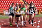 Senior girls 3000 metres, 2015 English Schools, Gateshead. Photo: David T. Hewitson/Sports for All Pics